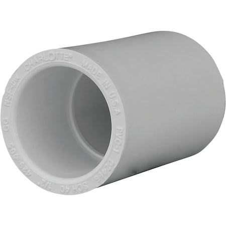 Charlotte Pipe And Foundry 1/2 In. Sch. 40 PVC Coupling PVC 02100  0600HA
